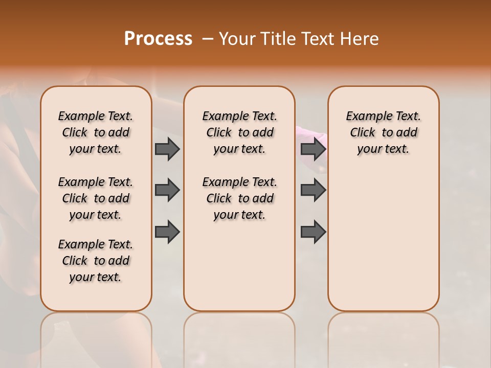 A Woman In A Sports Bra Top And Pink Gloves PowerPoint Template