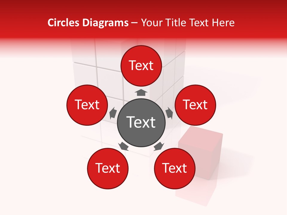 Group Background Girl PowerPoint Template