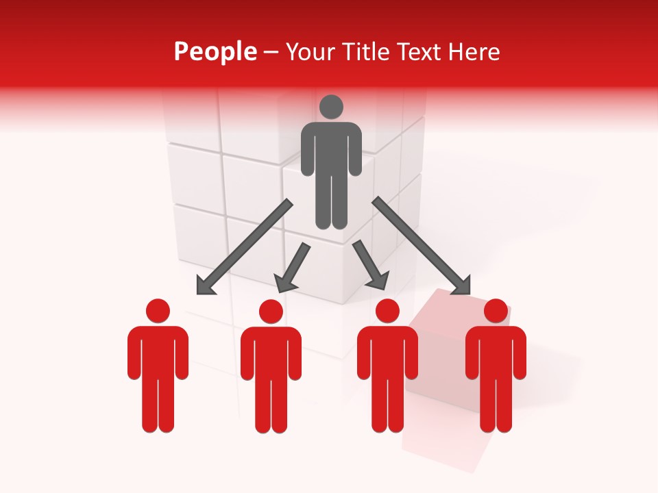 Group Background Girl PowerPoint Template