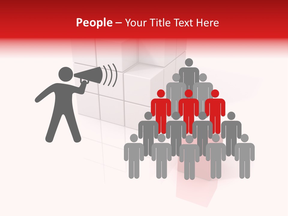 Group Background Girl PowerPoint Template