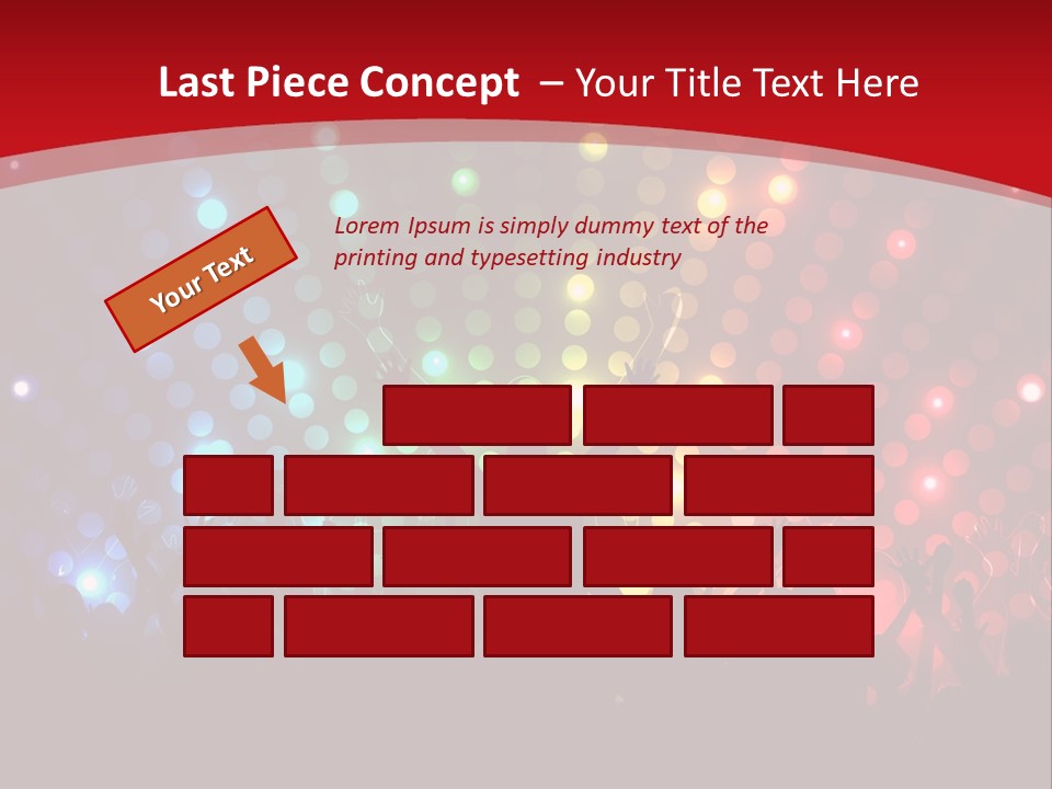 Group Background Girl PowerPoint Template
