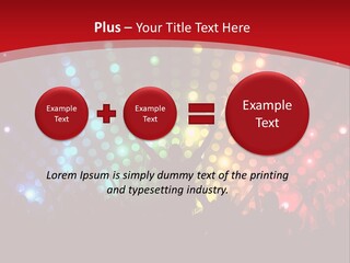 Group Background Girl PowerPoint Template