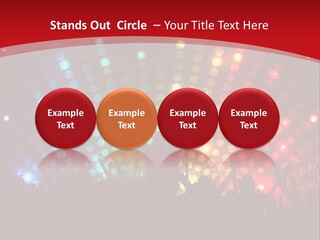 Group Background Girl PowerPoint Template