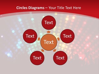 Group Background Girl PowerPoint Template