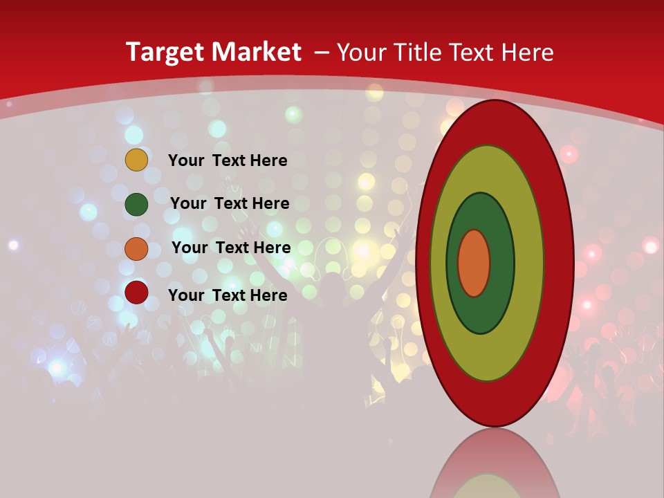 Group Background Girl PowerPoint Template