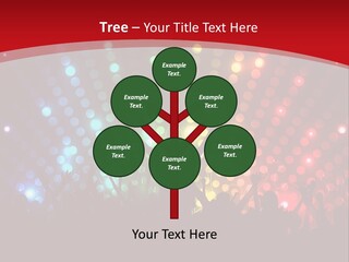 Group Background Girl PowerPoint Template