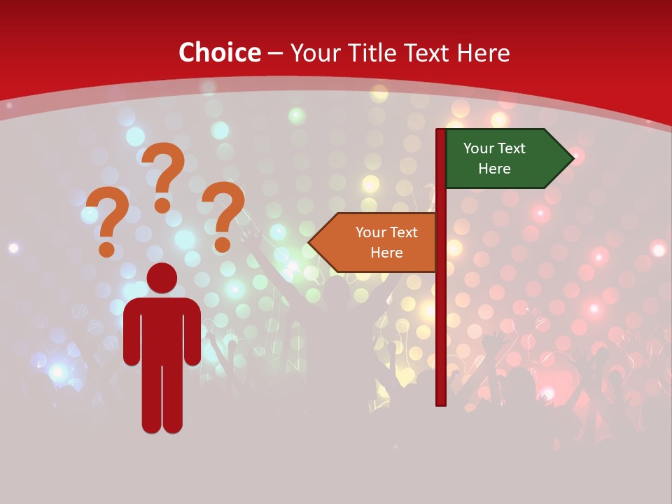 Group Background Girl PowerPoint Template