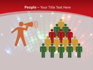 Group Background Girl PowerPoint Template