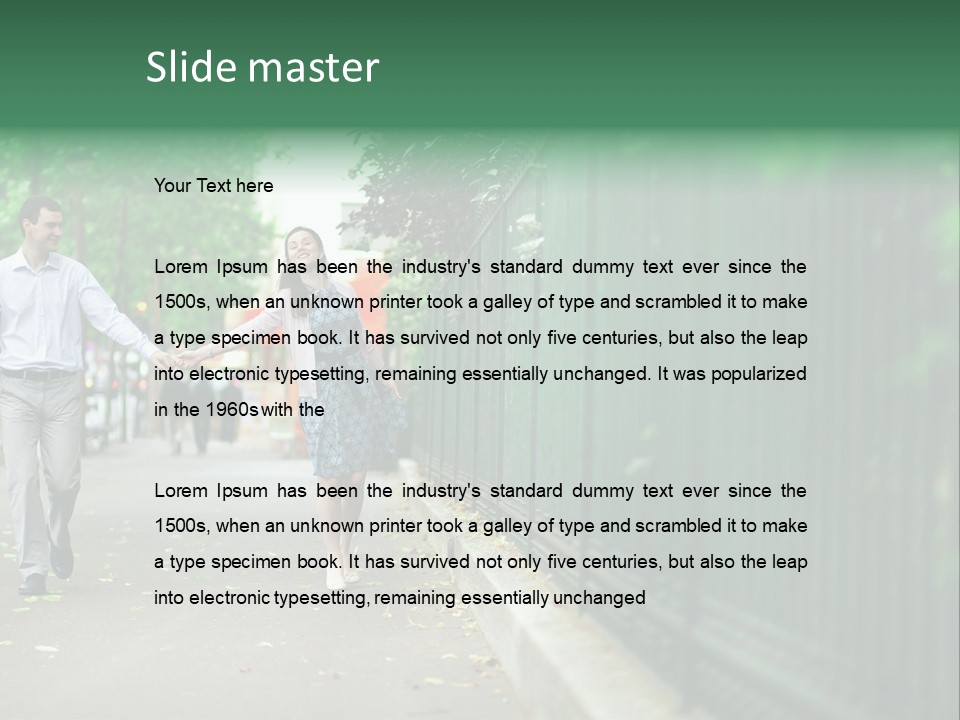 Female Waistline Scales PowerPoint Template