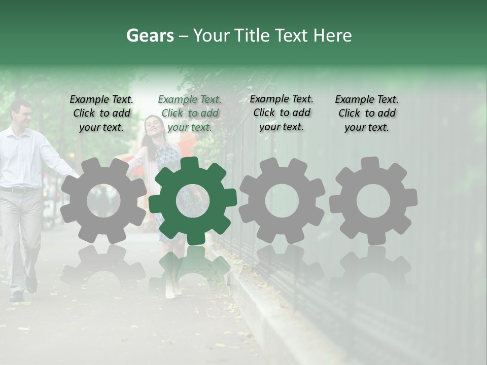 Female Waistline Scales PowerPoint Template