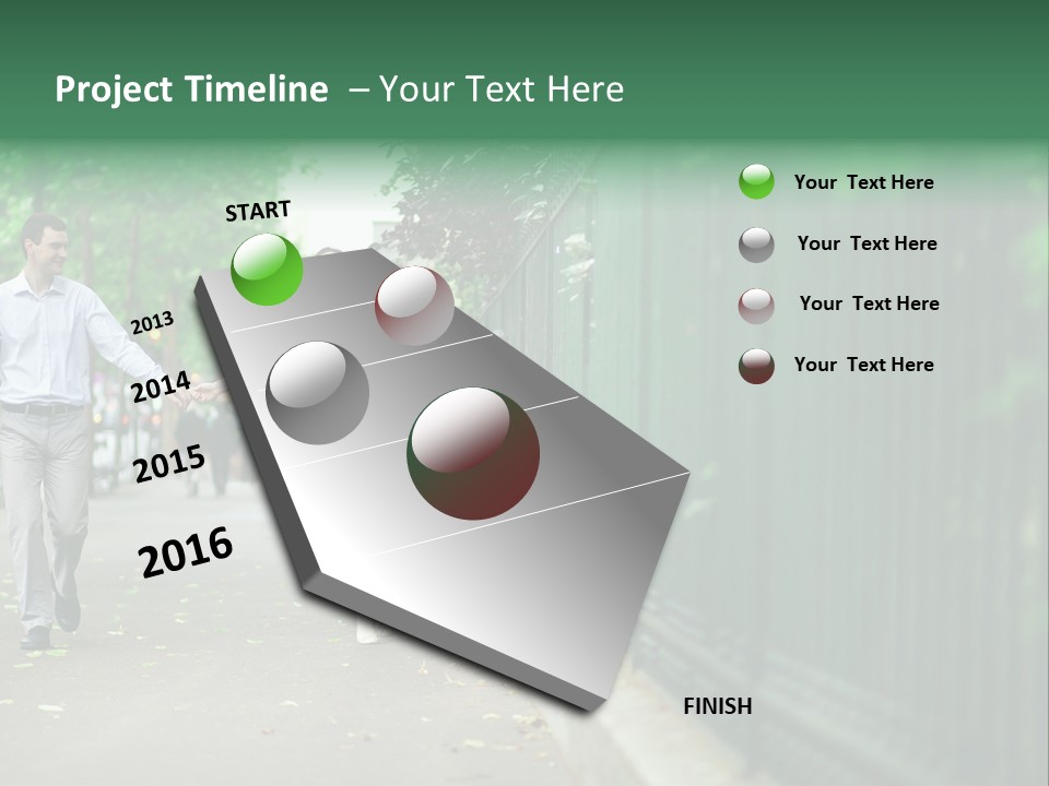 Female Waistline Scales PowerPoint Template