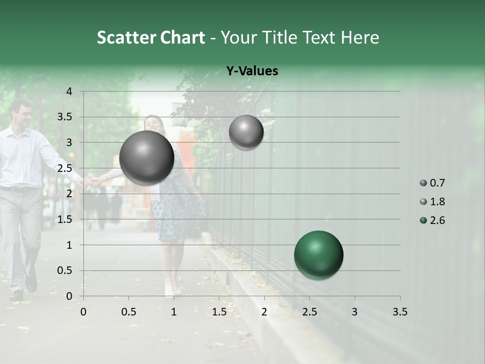 Female Waistline Scales PowerPoint Template