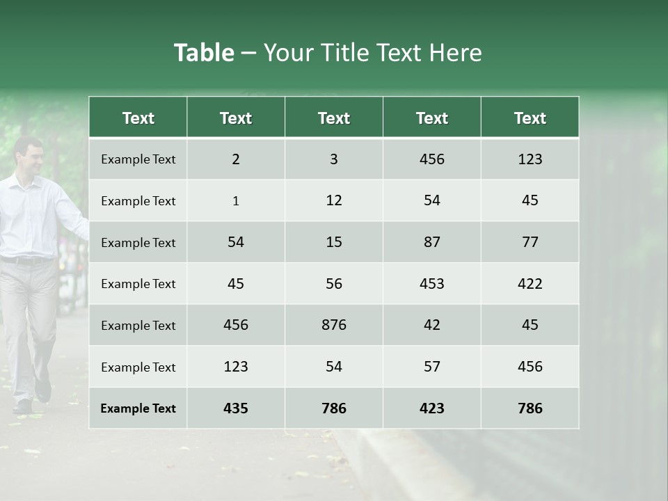 Female Waistline Scales PowerPoint Template