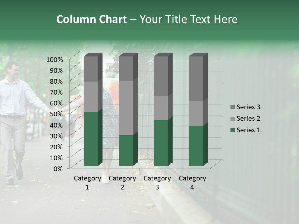 Female Waistline Scales PowerPoint Template