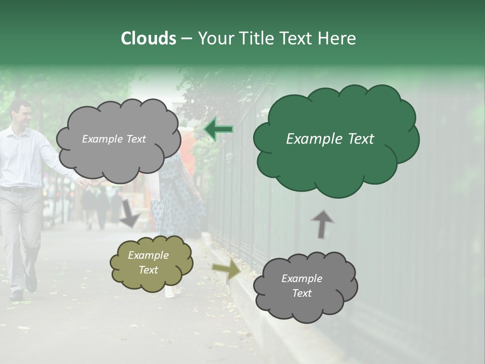 Female Waistline Scales PowerPoint Template
