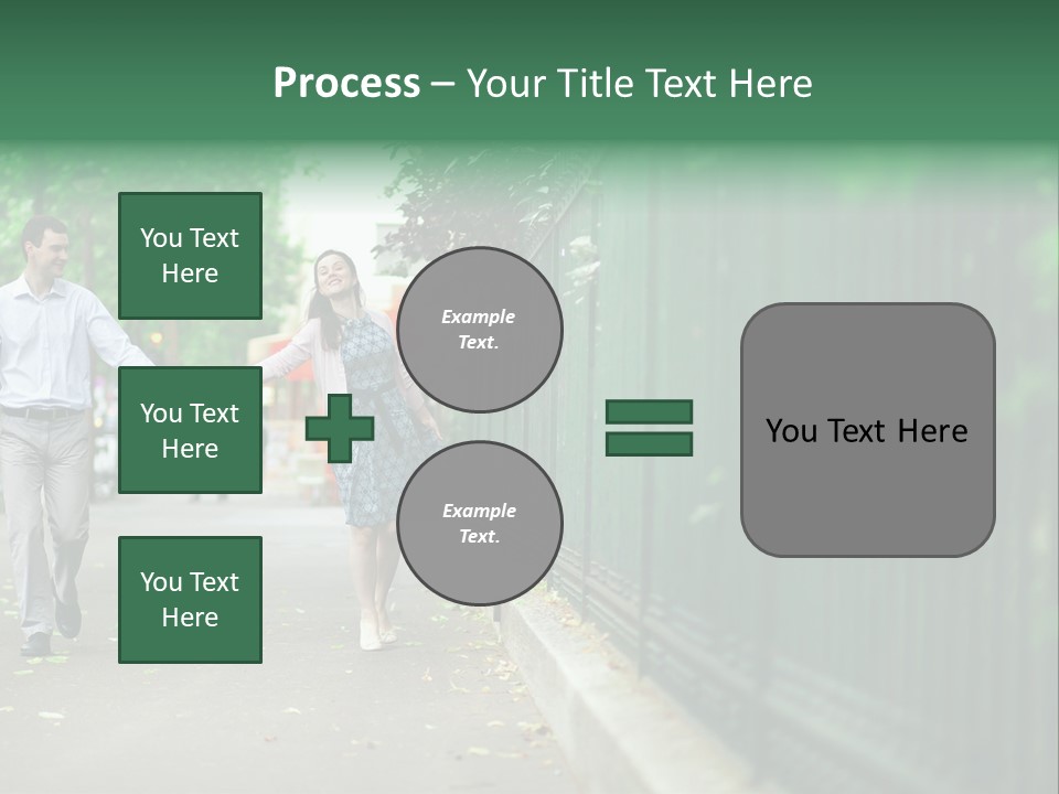 Female Waistline Scales PowerPoint Template