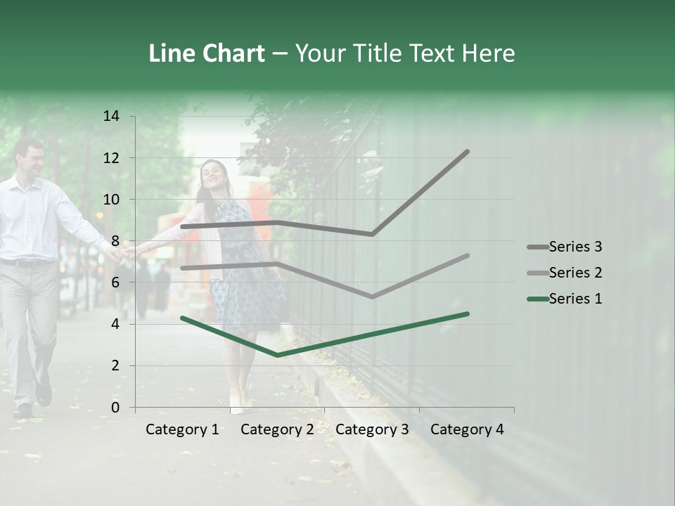 Female Waistline Scales PowerPoint Template