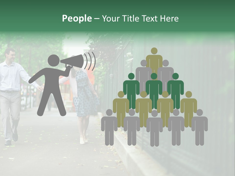 Female Waistline Scales PowerPoint Template