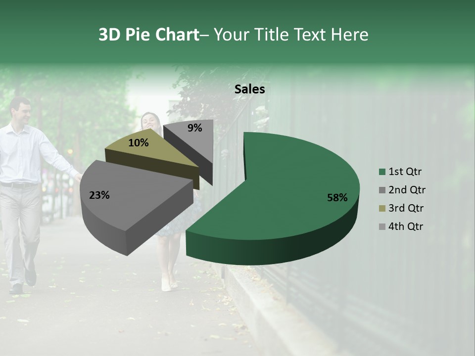 Female Waistline Scales PowerPoint Template