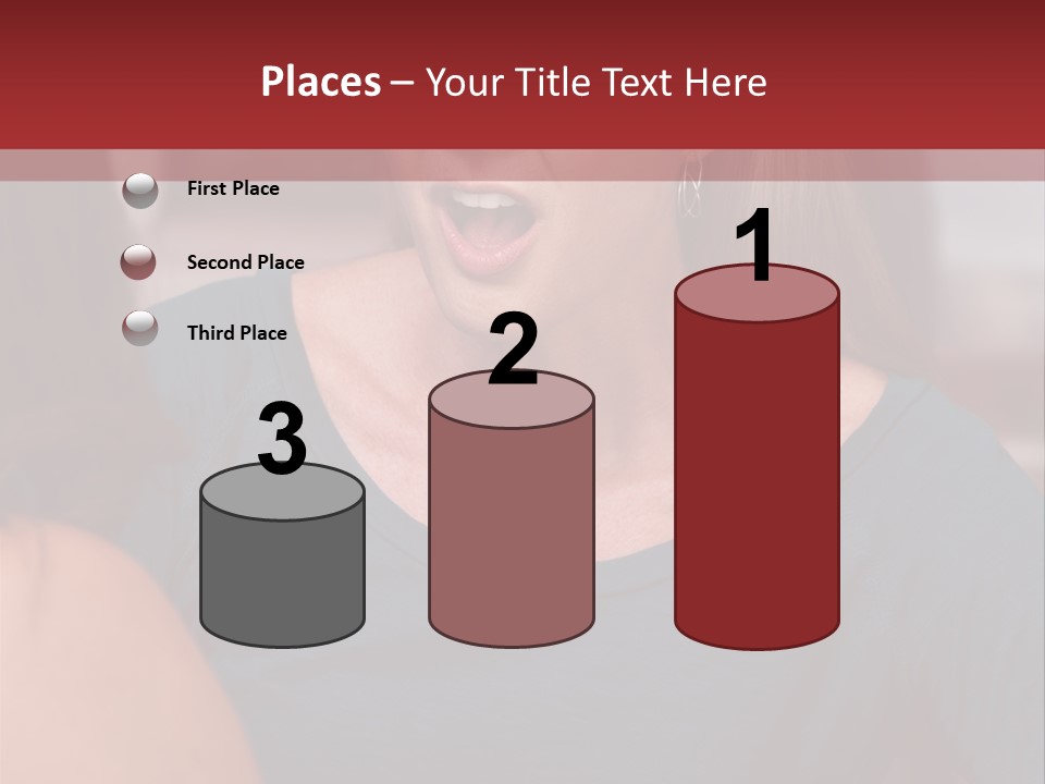 Calories Lady Body PowerPoint Template