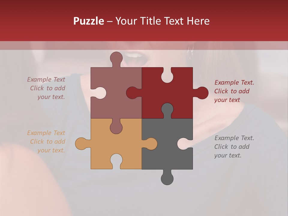 Calories Lady Body PowerPoint Template