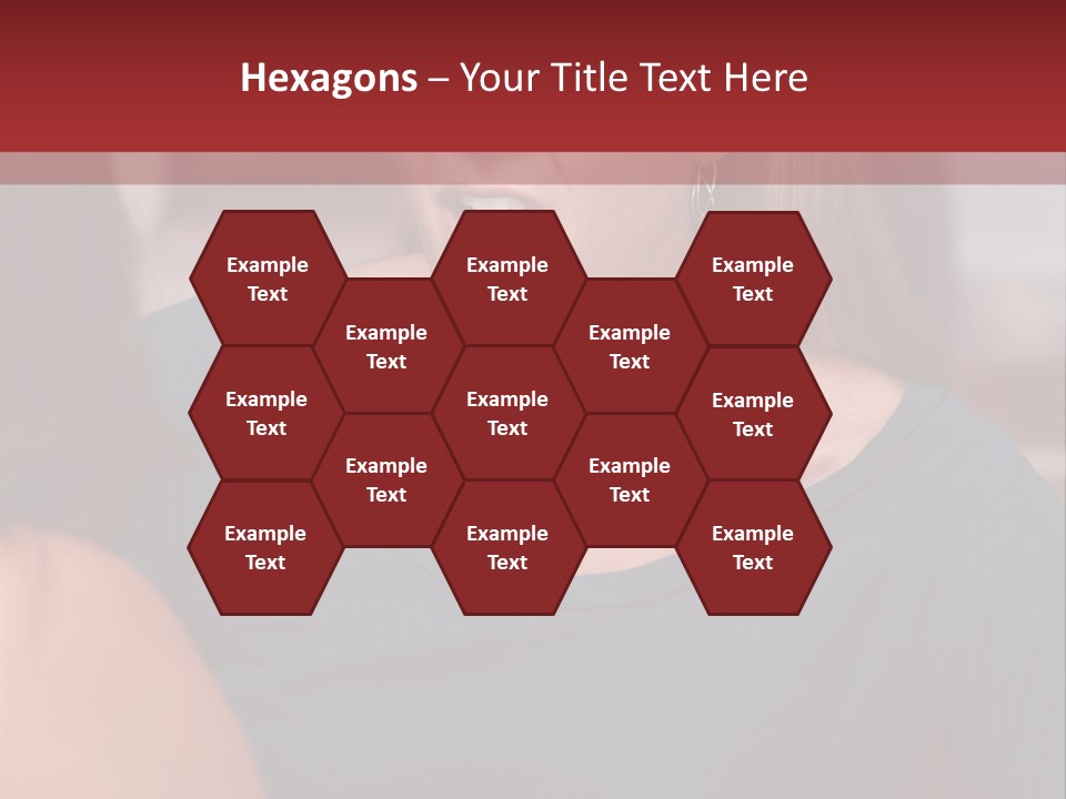 Calories Lady Body PowerPoint Template