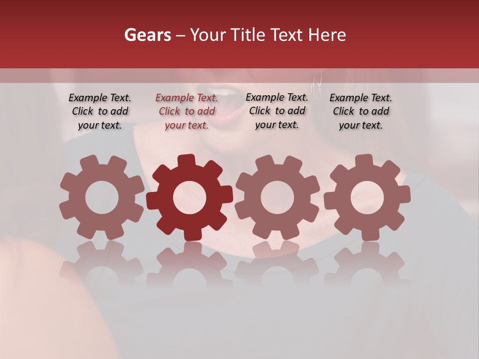 Calories Lady Body PowerPoint Template