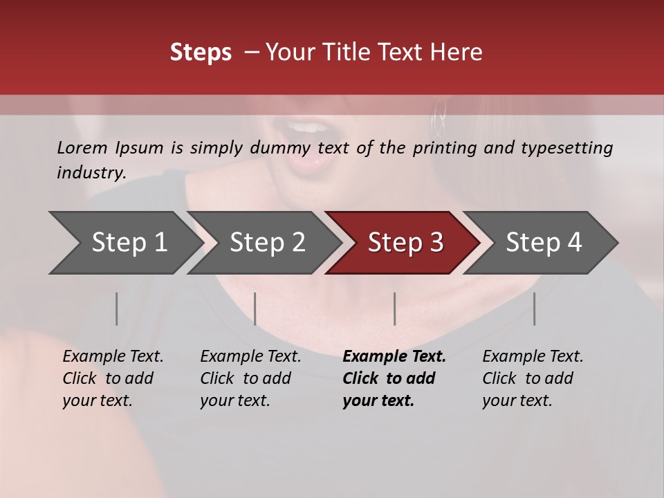 Calories Lady Body PowerPoint Template