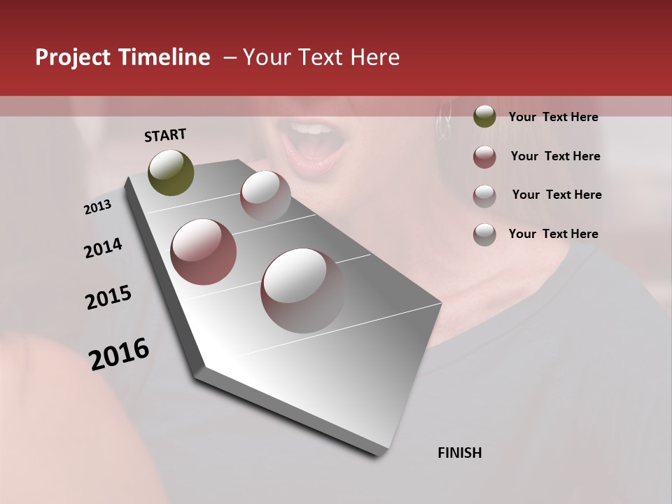 Calories Lady Body PowerPoint Template