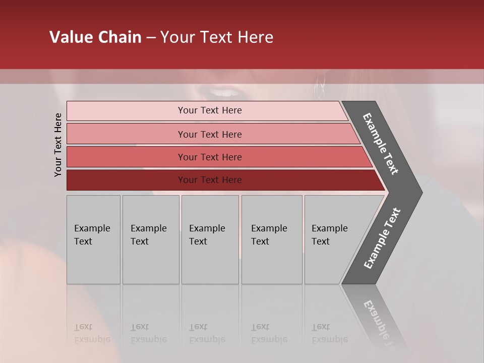 Calories Lady Body PowerPoint Template