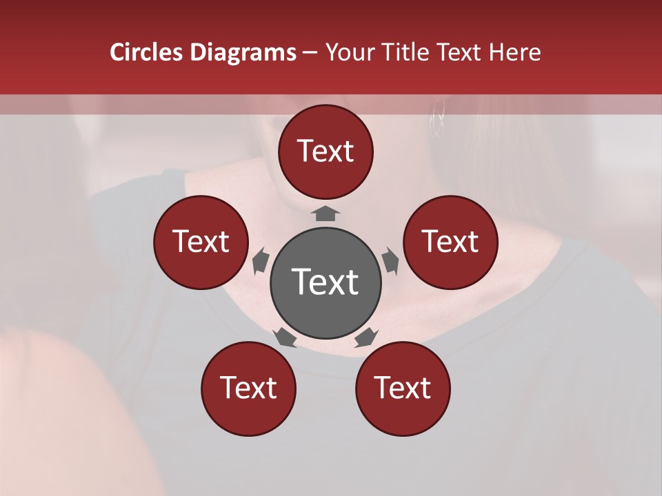 Calories Lady Body PowerPoint Template