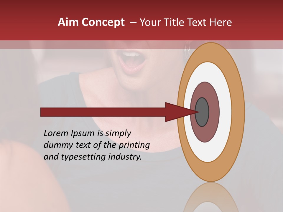 Calories Lady Body PowerPoint Template