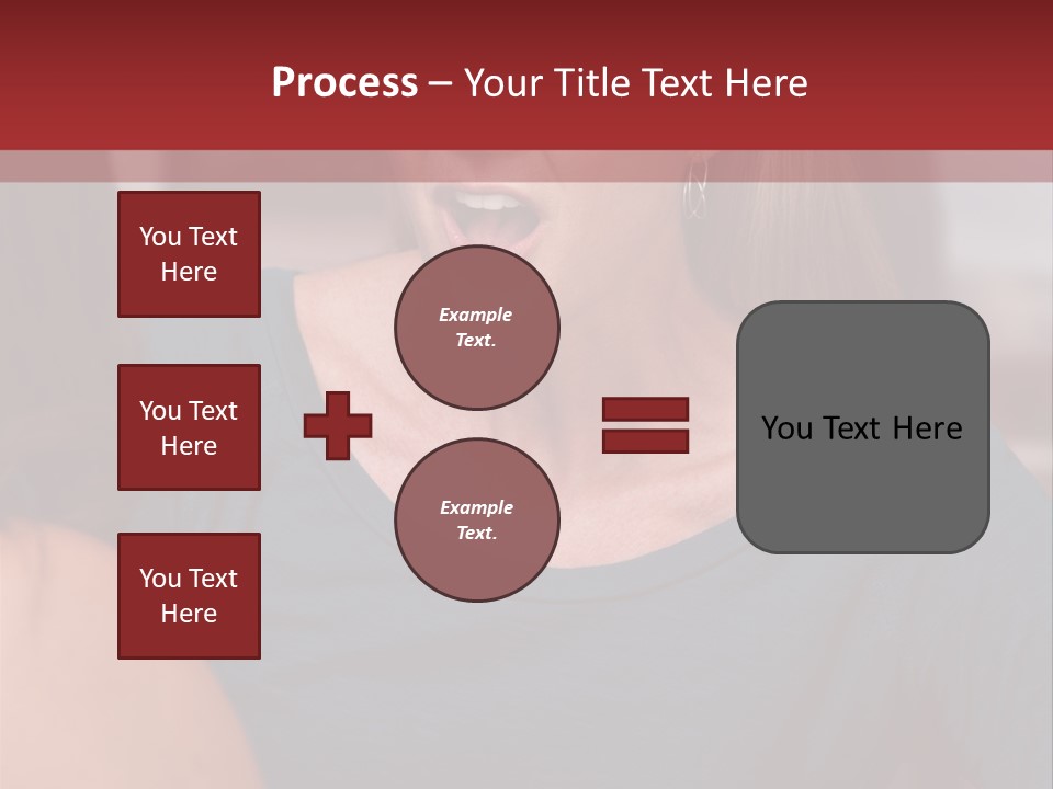 Calories Lady Body PowerPoint Template