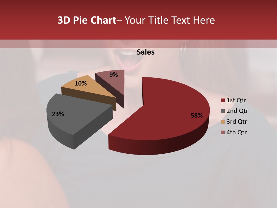 Calories Lady Body PowerPoint Template