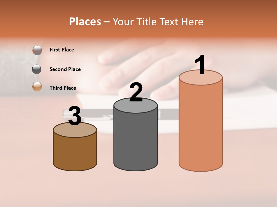 Weightloss Calories Girl PowerPoint Template