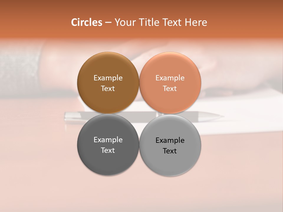 Weightloss Calories Girl PowerPoint Template