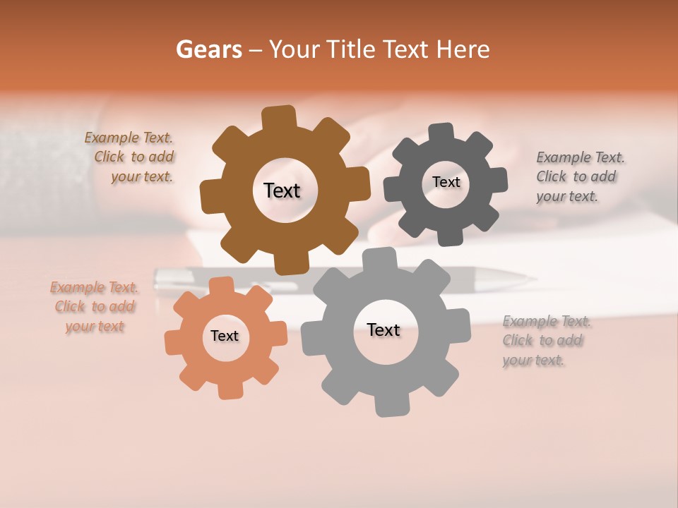 Weightloss Calories Girl PowerPoint Template