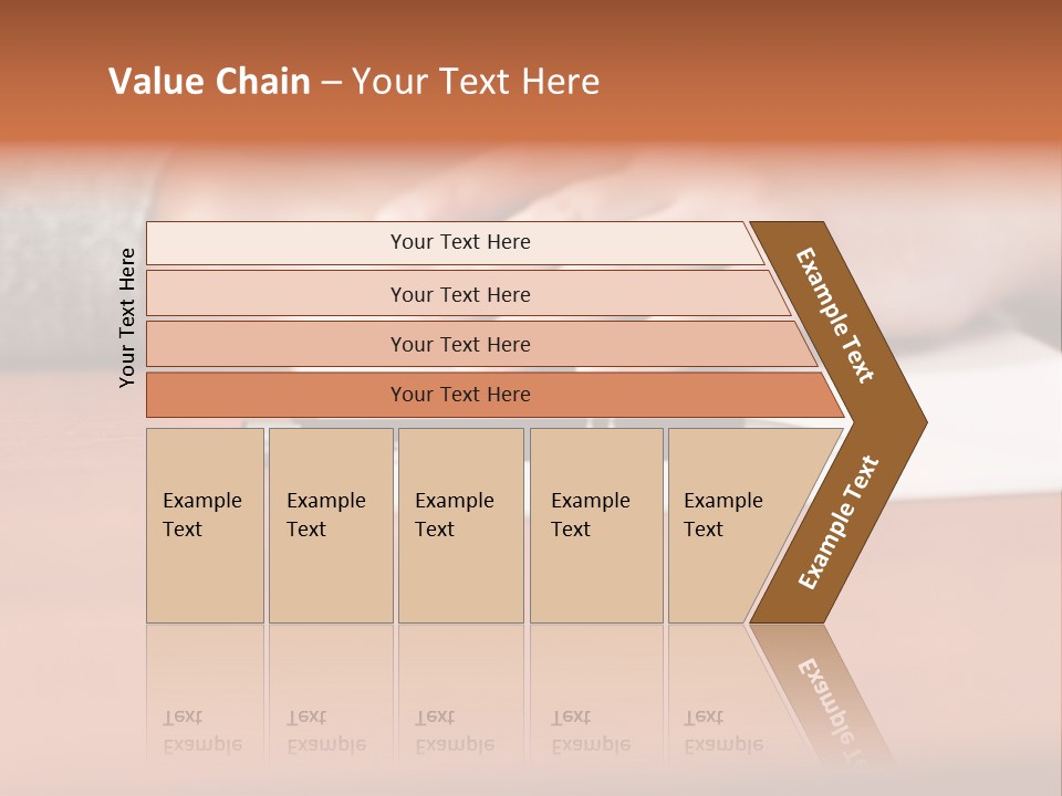 Weightloss Calories Girl PowerPoint Template