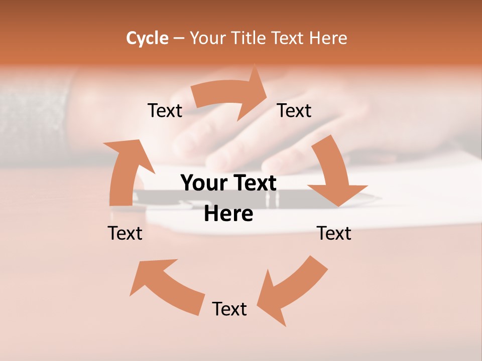 Weightloss Calories Girl PowerPoint Template