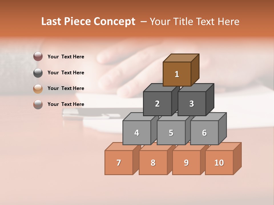 Weightloss Calories Girl PowerPoint Template