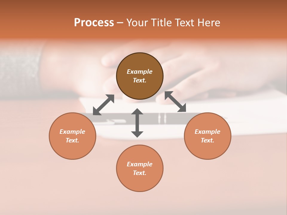 Weightloss Calories Girl PowerPoint Template