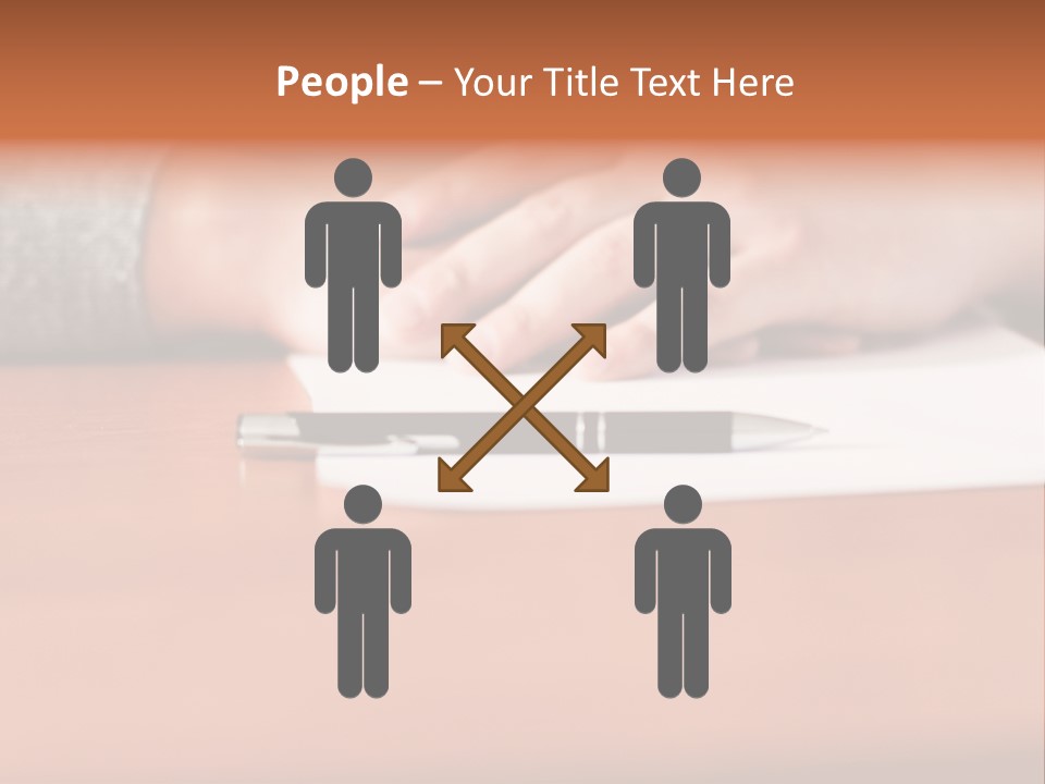 Weightloss Calories Girl PowerPoint Template