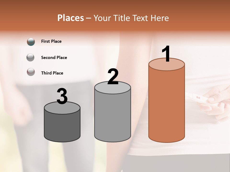 Calories Model Hip PowerPoint Template