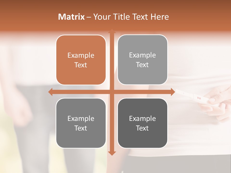Calories Model Hip PowerPoint Template