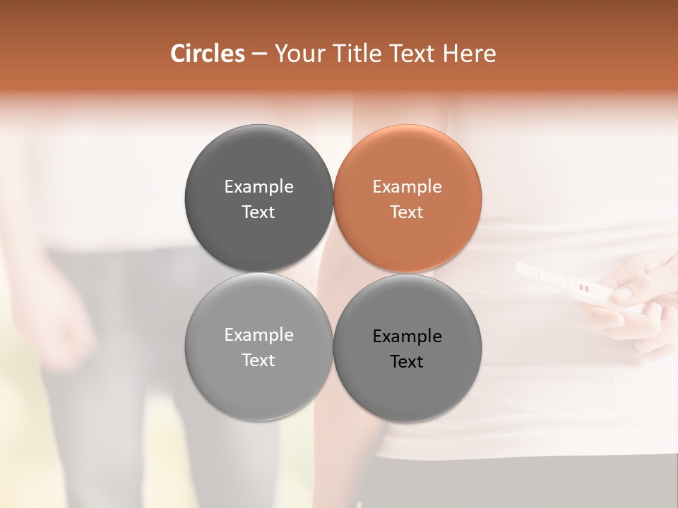 Calories Model Hip PowerPoint Template