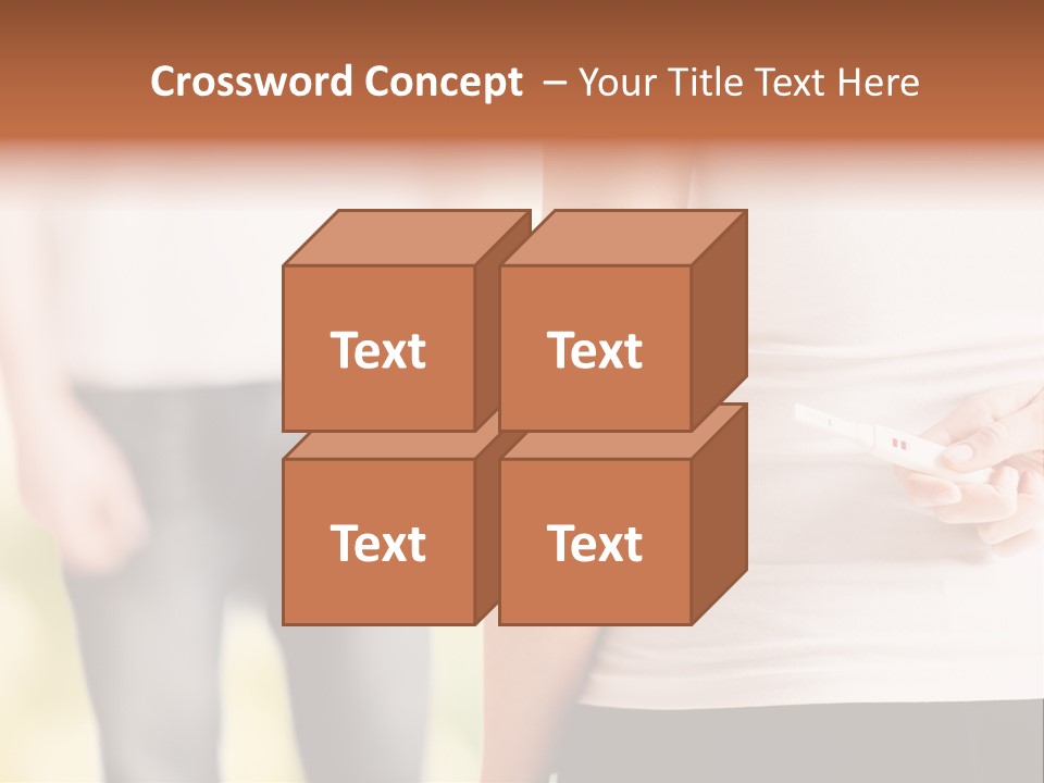 Calories Model Hip PowerPoint Template