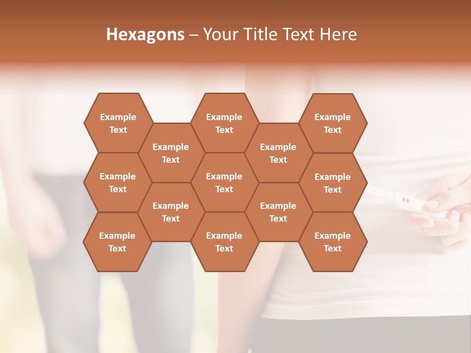 Calories Model Hip PowerPoint Template