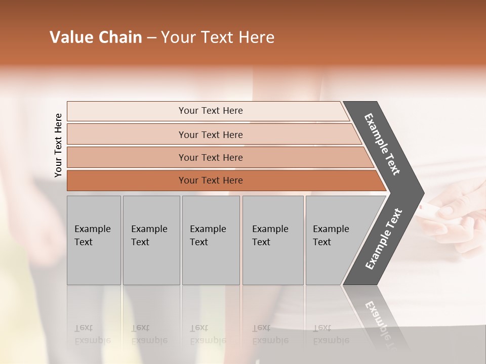 Calories Model Hip PowerPoint Template