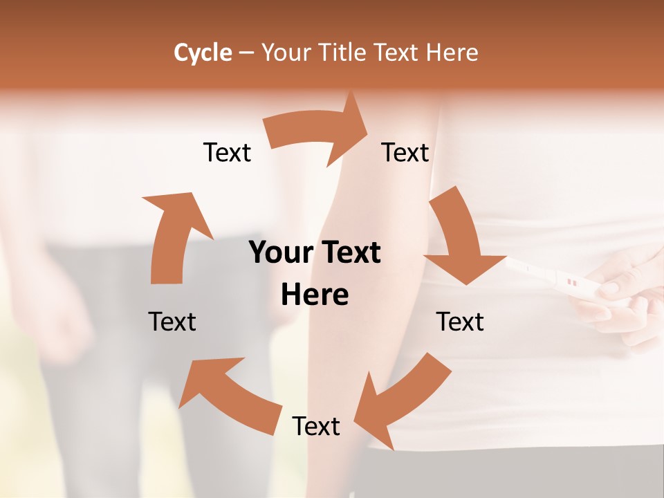 Calories Model Hip PowerPoint Template