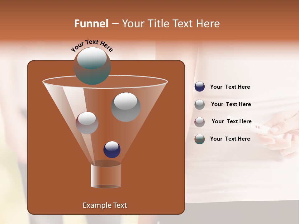 Calories Model Hip PowerPoint Template